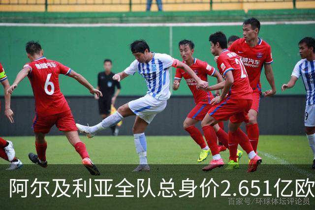 阿尔及利亚全队总身价2.651亿欧，26名球员中马扎的4500万欧最高